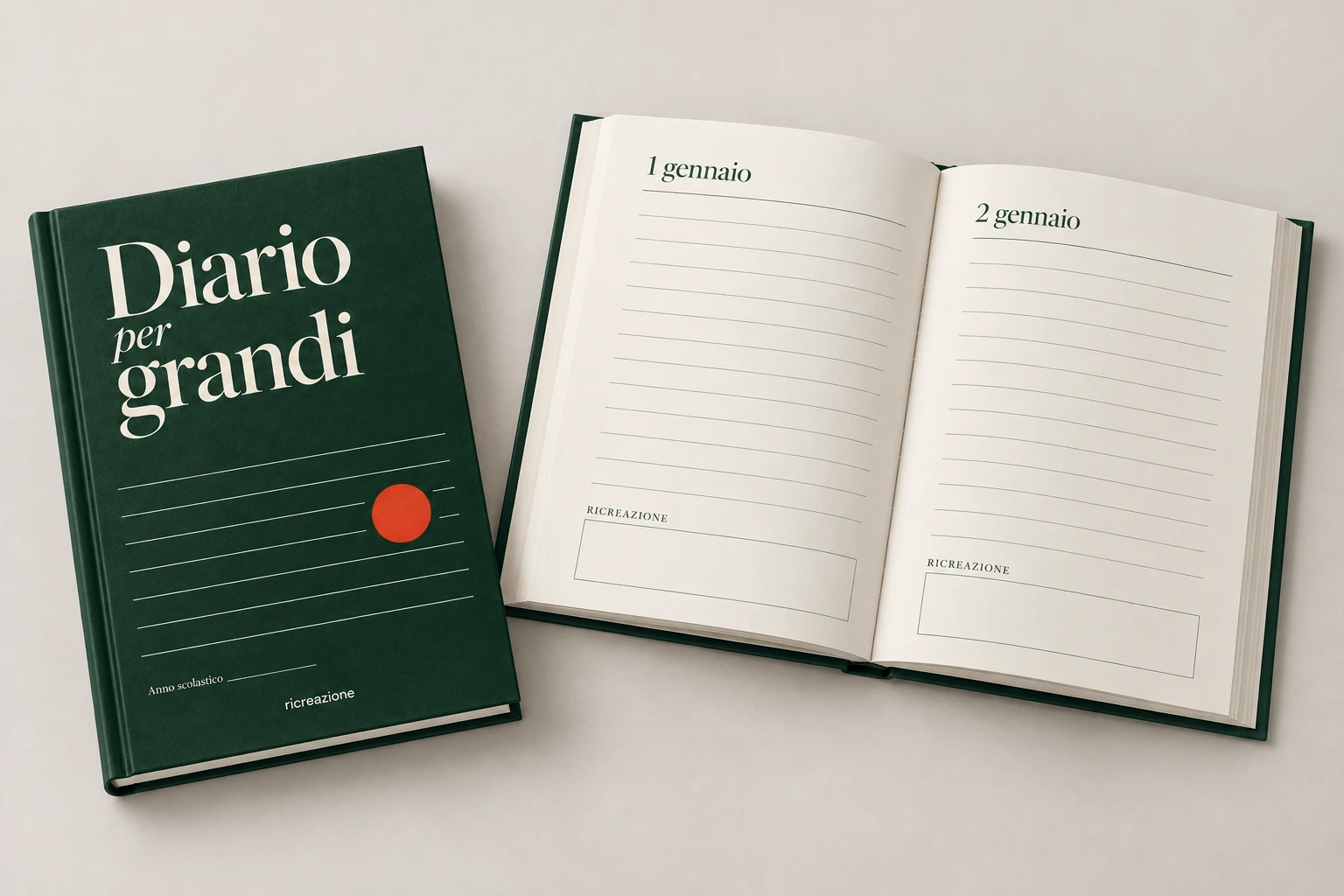 Il Diario per grandi: copertina e interni nella nuova veste editoriale