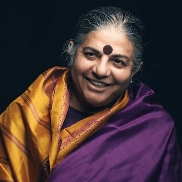 Ritratto di Vandana Shiva